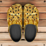 Classic Clogs Golden Polygons