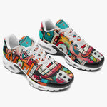 Air Cushion Sneakers Abstract Painting