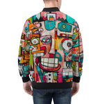 Bomber Jacket Golden Polygons (Copy)