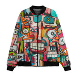 Bomber Jacket Golden Polygons (Copy)