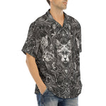 Hawaiian Shirt Gray Cats Collage
