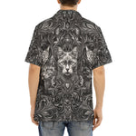 Hawaiian Shirt Gray Cats Collage