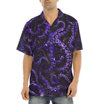 Hawaiian Shirt Blue Octopus Tentacles
