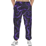 Men's Sweatpants Blue Octopus Tentacles