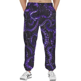 Men's Sweatpants Blue Octopus Tentacles