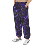 Men's Sweatpants Blue Octopus Tentacles