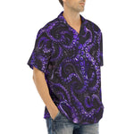 Hawaiian Shirt Blue Octopus Tentacles
