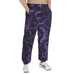 Men's Sweatpants Blue Octopus Tentacles