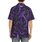 Hawaiian Shirt Blue Octopus Tentacles