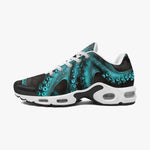 Air Cushion Sneakers Turquoise Octopus Art