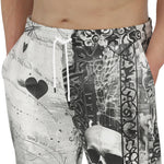 Men's Sweatpants Colorful Melting Creepy Characters