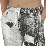 Men's Sweatpants Colorful Melting Creepy Characters