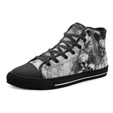 High-Top Canvas Shoes Halloween Artwork