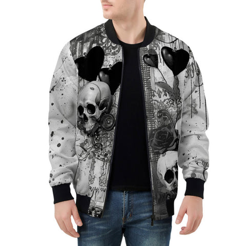 Bomber Jacket Halloween Artwork
