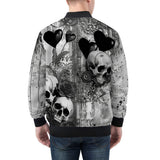 Bomber Jacket Halloween Artwork