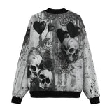 Bomber Jacket Halloween Artwork