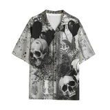 Hawaiian Shirt Halloween Artwork