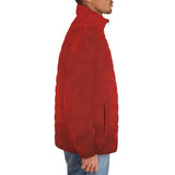 Down-Padded Puffer Jacket Minimalism Japanese Landscape Art