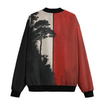 Bomber Jacket Minimalism Japanese Landscape Art