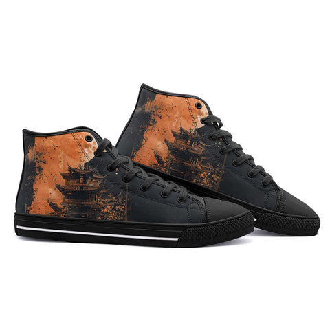 High-Top Canvas Shoes Mysterious Chinese Ancient Art