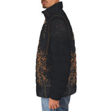Down-Padded Puffer Jacket Mysterious Chinese Ancient Art