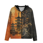 Men's Zip Up Hoodie Mysterious Chinese Ancient Art