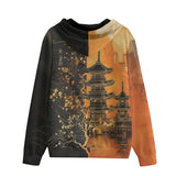 Men's Zip Up Hoodie Mysterious Chinese Ancient Art