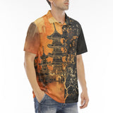 Men's Polo Shirt Mysterious Chinese Ancient Art