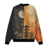 Bomber Jacket Mysterious Chinese Ancient Art