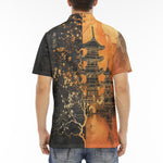 Men's Polo Shirt Mysterious Chinese Ancient Art