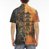 Men's Polo Shirt Mysterious Chinese Ancient Art