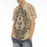 Men's Polo Shirt Traditional Thai Artwork