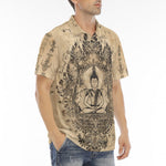 Men's Polo Shirt Traditional Thai Artwork