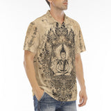 Men's Polo Shirt Traditional Thai Artwork
