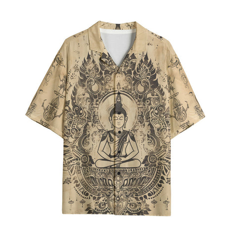 Hawaiian Shirt Traditional Thai Artwork