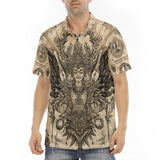 Men's Polo Shirt Traditional Thai Artwork
