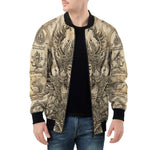 Bomber Jacket Traditional Thai Artwork