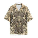Hawaiian Shirt Traditional Thai Artwork