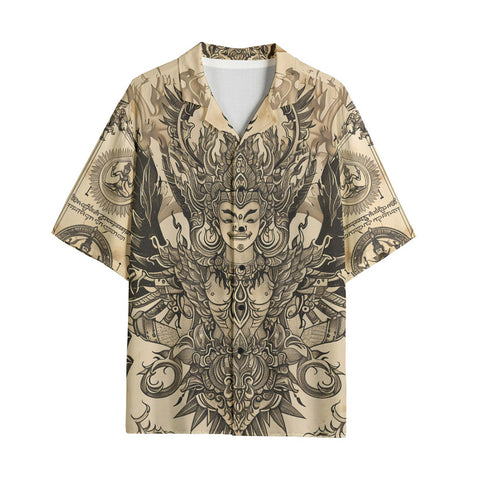 Hawaiian Shirt Traditional Thai Artwork