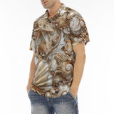Men's Polo Shirt Shells and Pearls