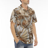 Men's Polo Shirt Shells and Pearls