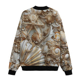 Bomber Jacket Shells and Pearls