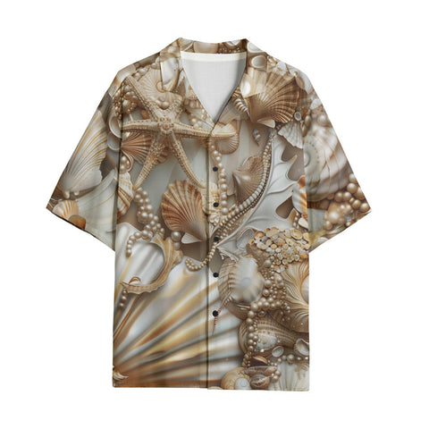 Hawaiian Shirt Shells and Pearls
