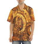 Hawaiian Shirt Steampunk Gears Artwork