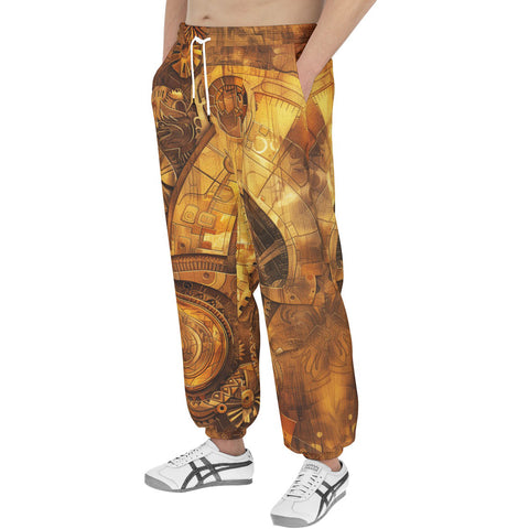 Men's Sweatpants Steampunk Gears Artwork
