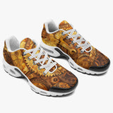 Air Cushion Sneakers Steampunk Gears Artwork