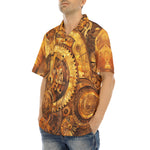 Hawaiian Shirt Steampunk Gears Artwork