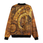 Bomber Jacket Steampunk Gears Artwork
