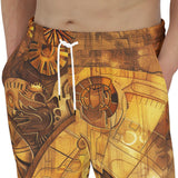 Men's Sweatpants Steampunk Gears Artwork