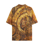 Hawaiian Shirt Steampunk Gears Artwork